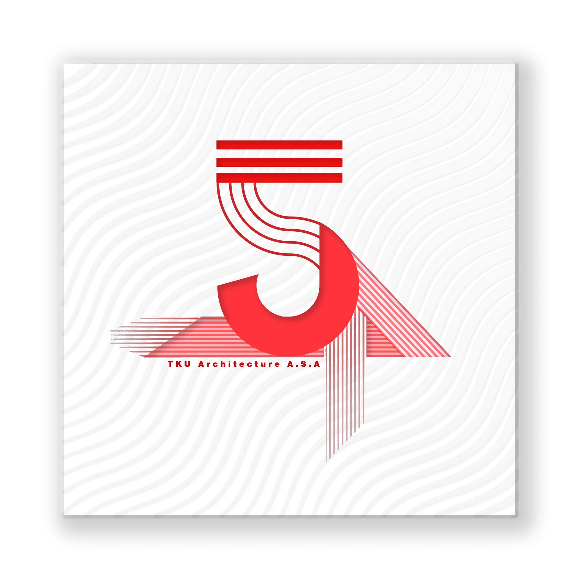 淡江建築系學生會Logo white