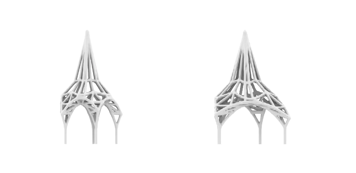 結構分析對比模型