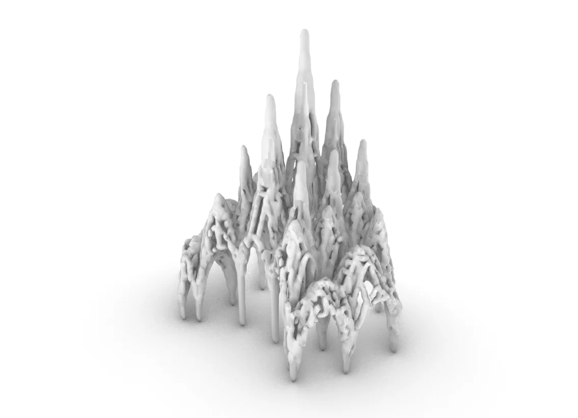 結構力線透視分析