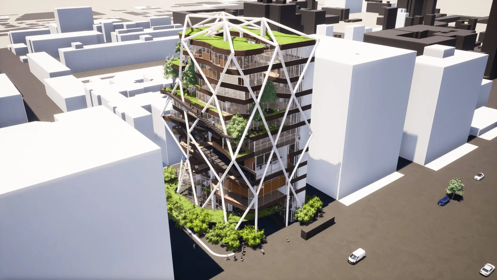 室內空間透視圖一